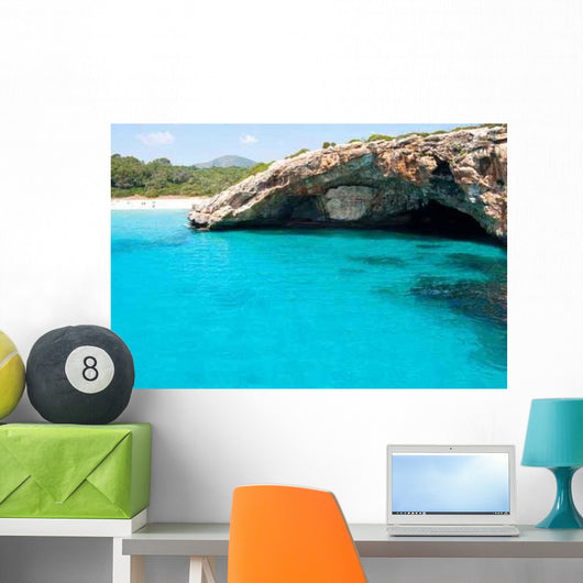 Beach Mediterranean Sea and Wall Decal