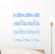 Ocean Wave Set Wall Decal