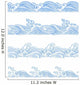 Ocean Wave Set Wall Decal
