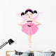 Little Pink Fairy Wall Decal