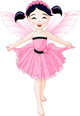 Little Pink Fairy Wall Decal