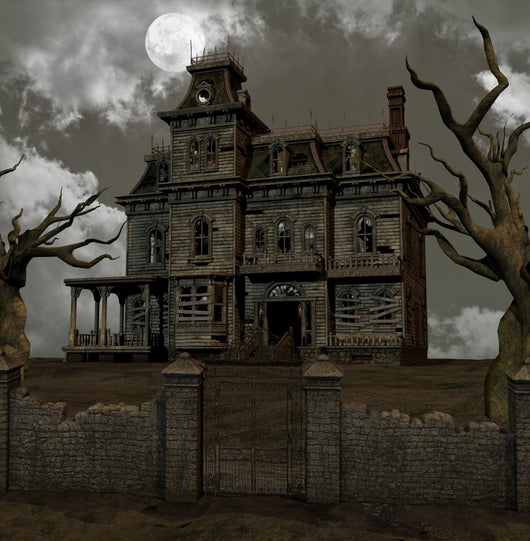 Horror Villa Wall Mural