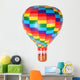 Multicolored Hot-air Balloon Toy Wall Decal