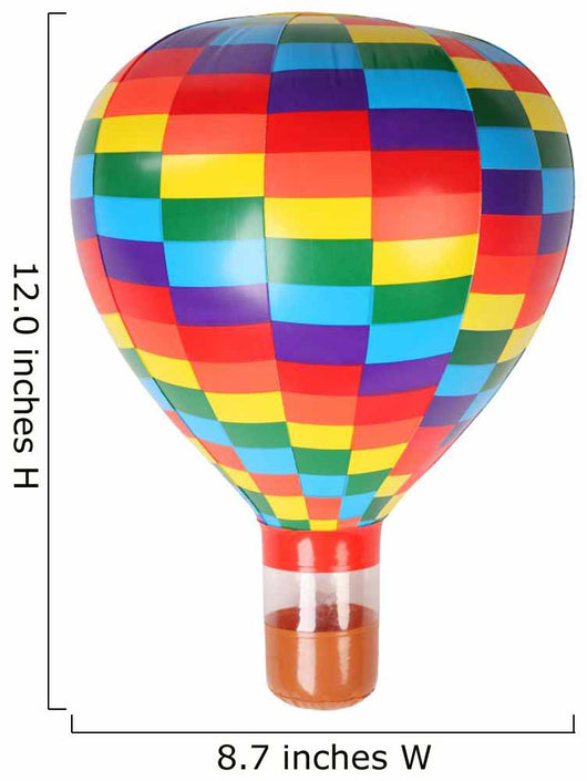 Multicolored Hot-air Balloon Toy Wall Decal