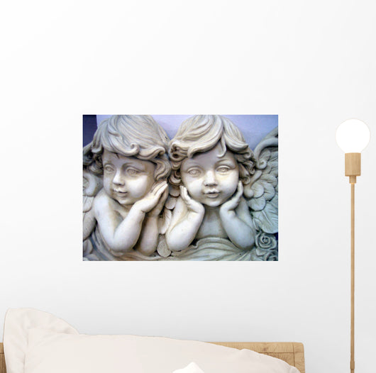 Angel Sculptures Wall Mural