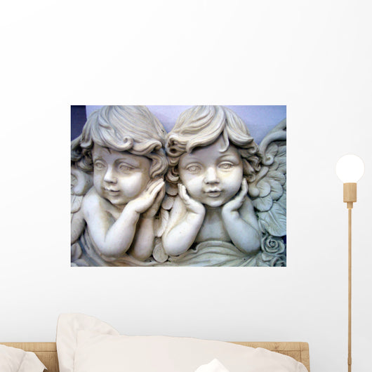 Angel Sculptures Wall Mural