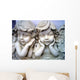 Angel Sculptures Wall Mural