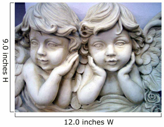 Angel Sculptures Wall Mural