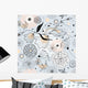 Graphic Floral Pattern Wall Decal
