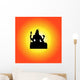 shiva - the indian god Wall Mural