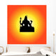 shiva - the indian god Wall Mural