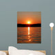 Sunset Lake Wall Decal Design 1