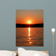 Sunset Lake Wall Decal Design 1