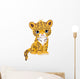 Cute Jaguar Cub Wall Decal