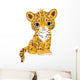 Cute Jaguar Cub Wall Decal