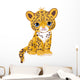 Cute Jaguar Cub Wall Decal