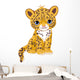 Cute Jaguar Cub Wall Decal