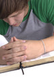 Reading Bible Wall Mural