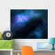 Starry Deep Outer Space Nebula and Galaxy Wall Mural