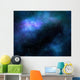 Starry Deep Outer Space Nebula and Galaxy Wall Mural