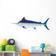 Blue Marlin Swordfish Wall Decal