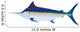 Blue Marlin Swordfish Wall Decal