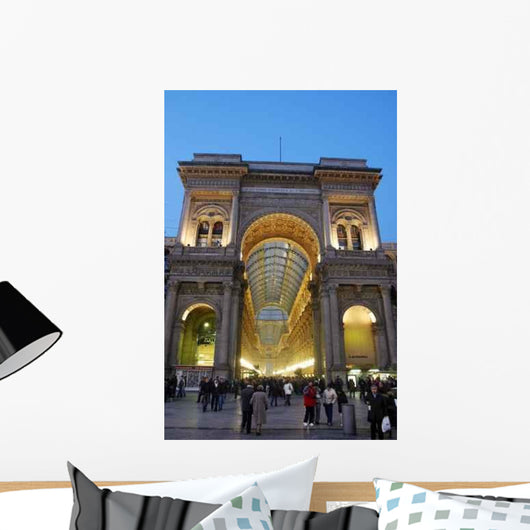 Piazza Del Duomo Milan Wall Decal
