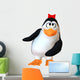 Dancing Female Penguin Wall Decal