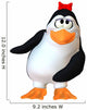 Dancing Female Penguin Wall Decal