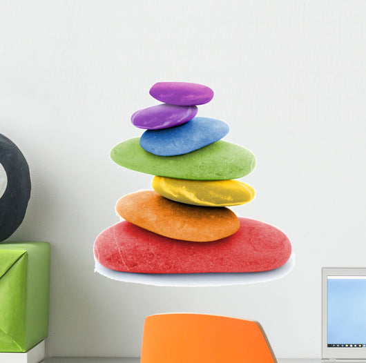 Zen Pebbles Rainbow
