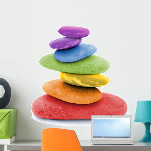 Zen Pebbles Rainbow