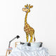 Giraffe Standing Laughing Wall Decal