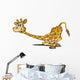 Giraffe is smiling Wall Decal