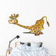 Giraffe is smiling Wall Decal