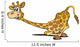 Giraffe is smiling Wall Decal