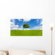 Maple Tree Meadow against Wall Decal
