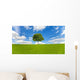 Maple Tree Meadow against Wall Decal