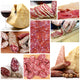 Italian food collage Wall Mural