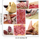Italian food collage Wall Mural