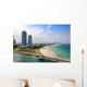 Aerial View of South Miami Beach Wall Mural
