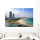 Aerial View of South Miami Beach Wall Mural
