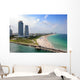 Aerial View of South Miami Beach Wall Mural