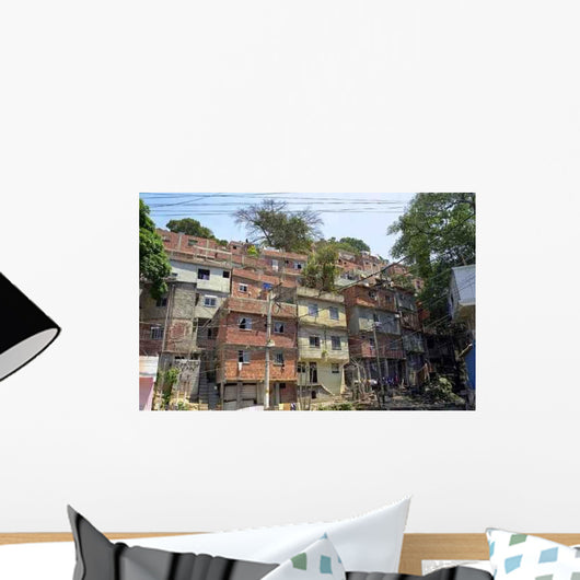 Favela Rio Janeiro Wall Decal