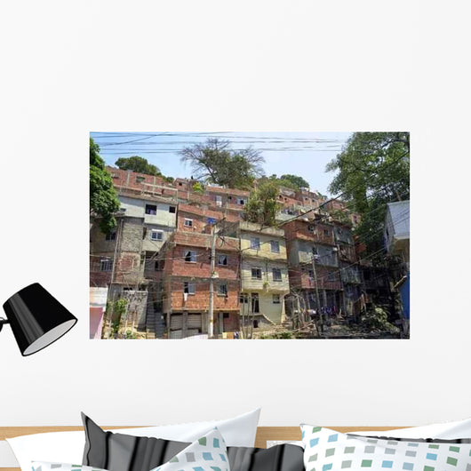 Favela Rio Janeiro Wall Decal
