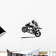 Moto Gp Wheelie Wall Decal