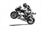 Moto Gp Wheelie Wall Decal