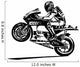 Moto Gp Wheelie Wall Decal