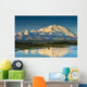 A silhouette of a bull moose feeding Wall Mural