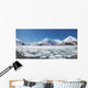 Spring ice breaking apart on the surface of Portage Lake Wall Mural