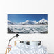 Spring ice breaking apart on the surface of Portage Lake Wall Mural